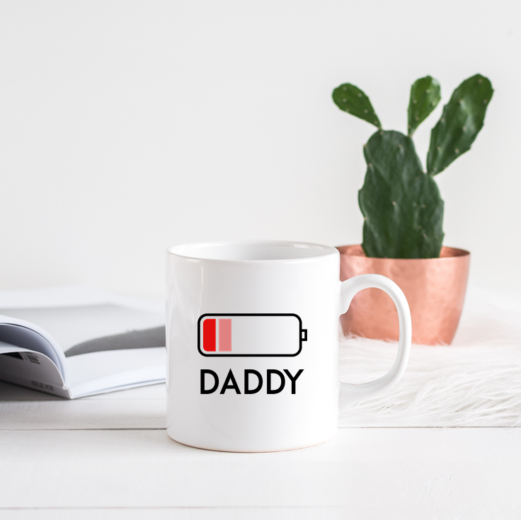 
                  
                    Daddy Battery Mug
                  
                