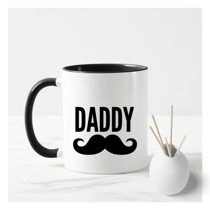 Dad Moustache Mug