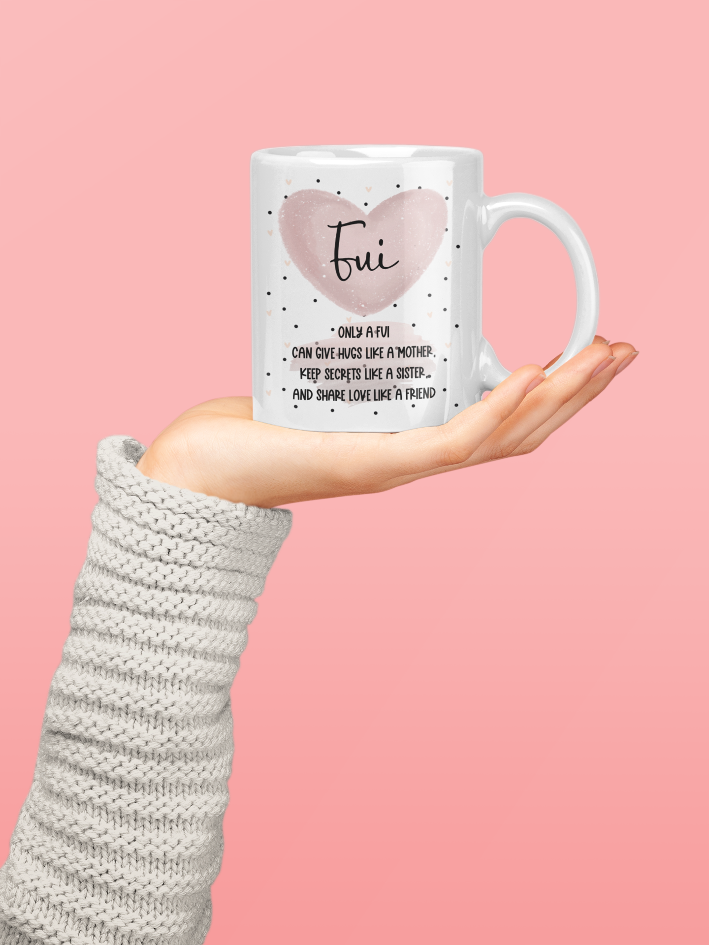 Can Give Hugs Like A Mother Auntie Mug