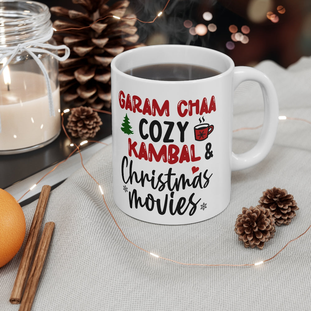 Garam Chaa Christmas Movies Mug