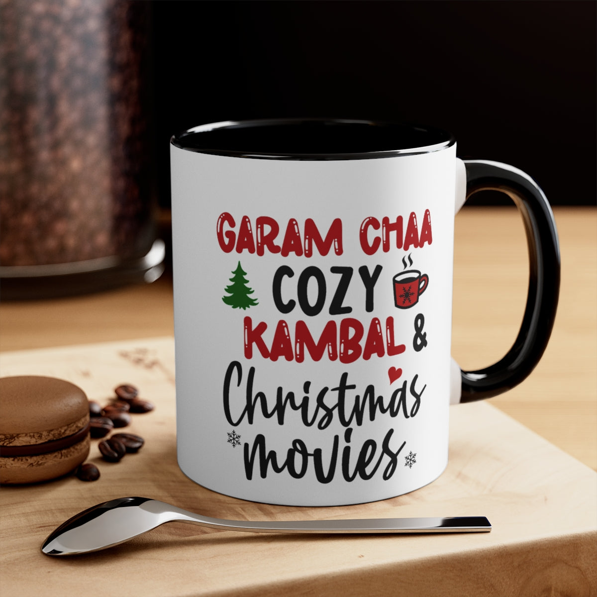 
                  
                    Garam Chaa Christmas Movies Mug
                  
                