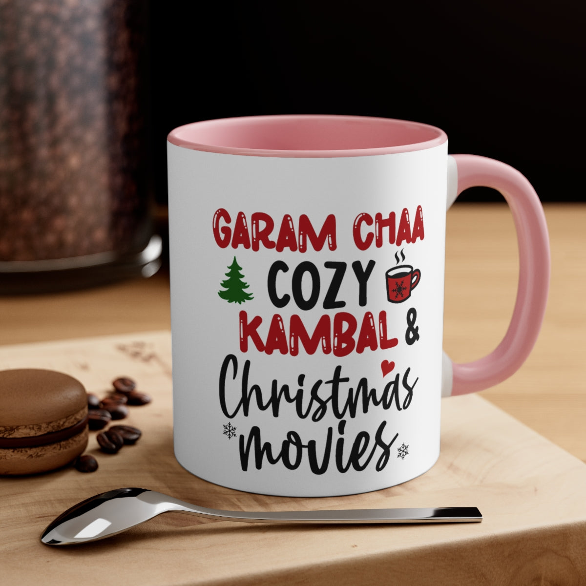 
                  
                    Garam Chaa Christmas Movies Mug
                  
                
