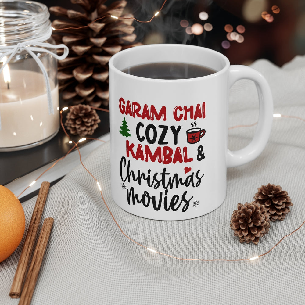 
                      
                        Garam Chai Christmas Movies Mug
                      
                    