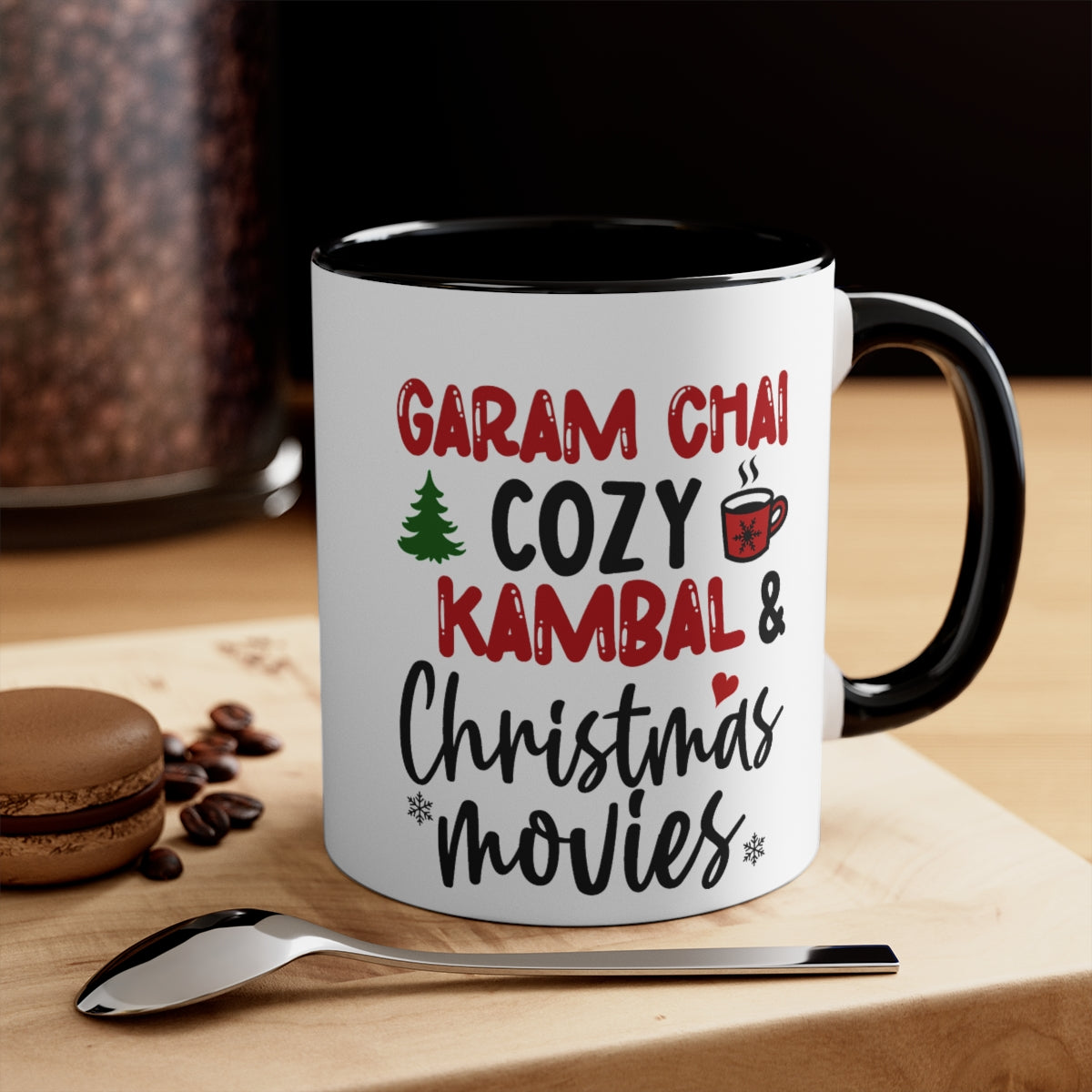Garam Chai Christmas Movies Mug