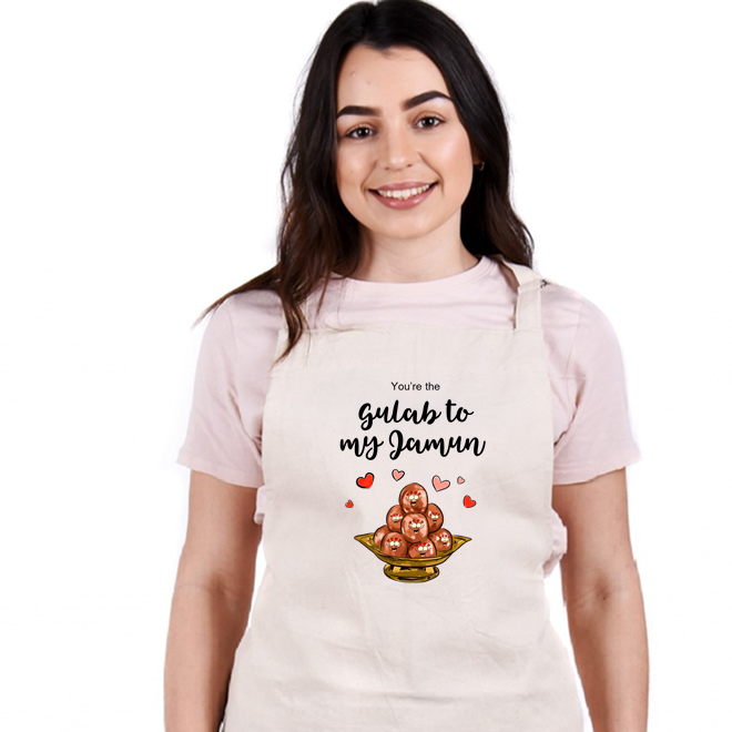 You're The Gulab To My Jamun Unisex Apron