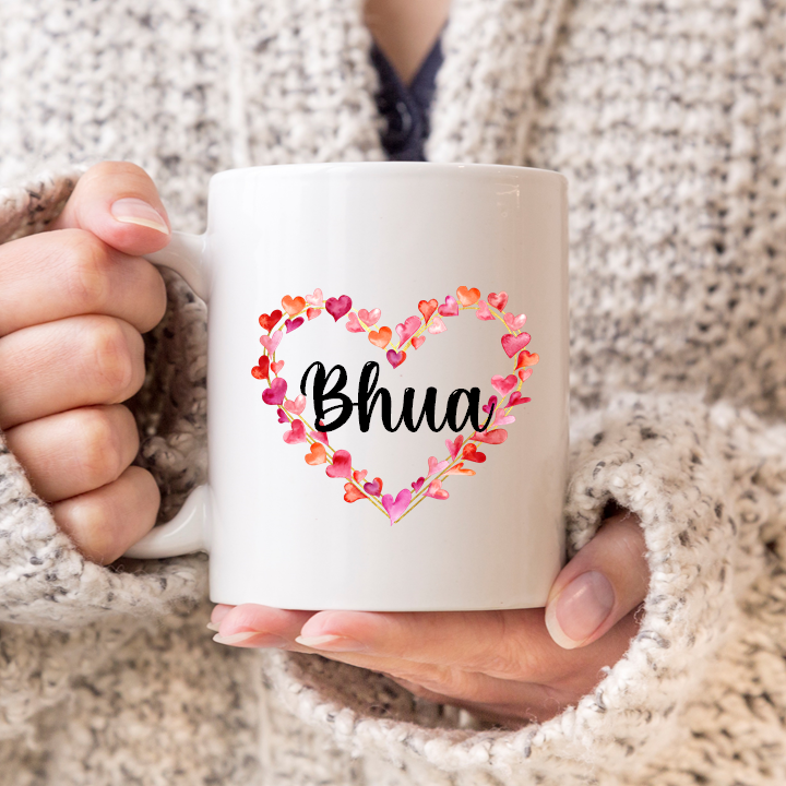 
                      
                        Flower Heart For Her Mug
                      
                    