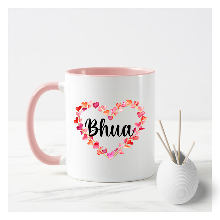 Flower Heart For Her Mug
