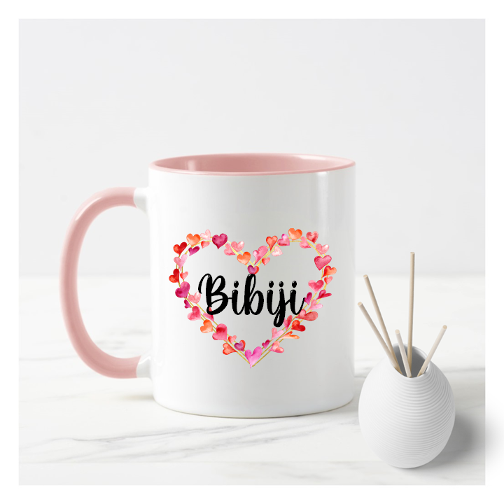 Flower Heart For Her Mug
