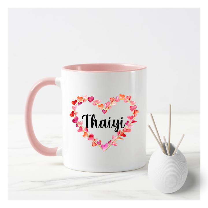 Flower Heart For Her Mug