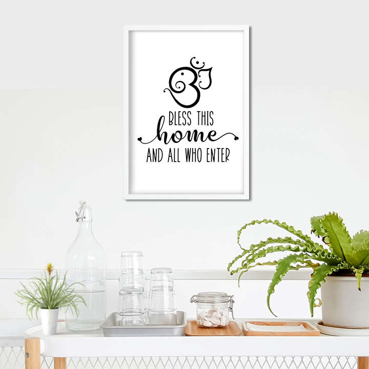 
                  
                    Hinduism Bless This Home Art Print or Framed
                  
                