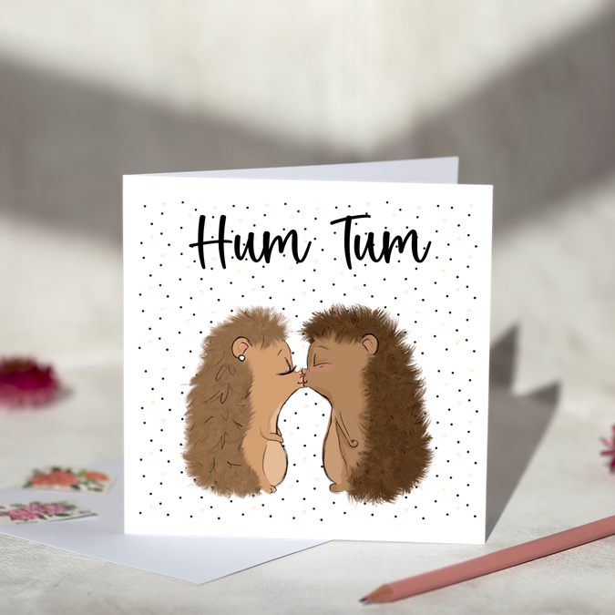 Hum Tum Greeting Card