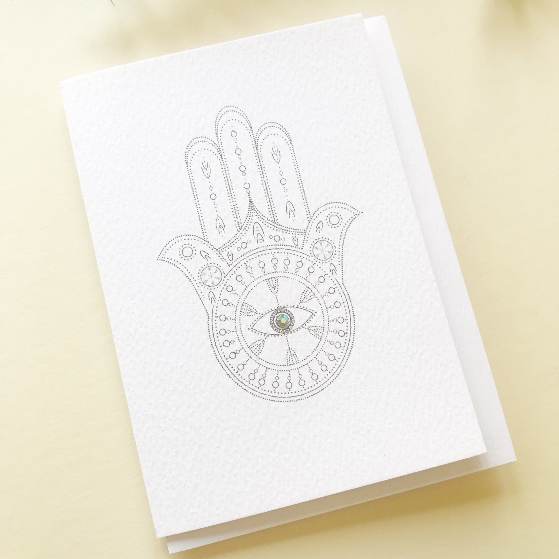 Hamsa Hand Greeting Card