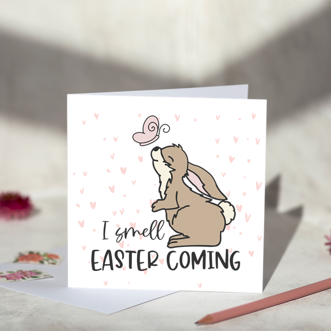I Smell Easter Coming Greeting Card