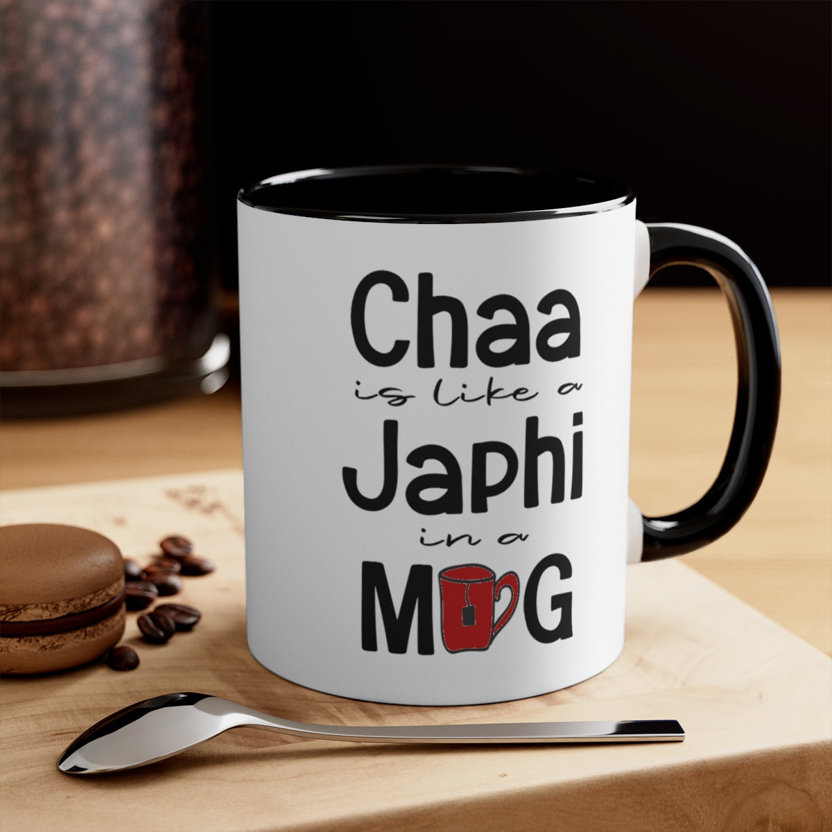 Chaa is like a Japhi Mug – Beauty and The Button