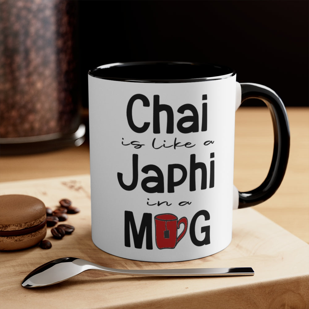 
                  
                    Chai is like a Japhi Mug
                  
                