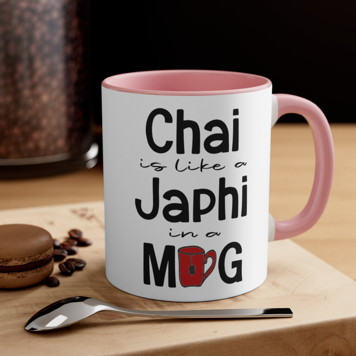 
                  
                    Chai is like a Japhi Mug
                  
                