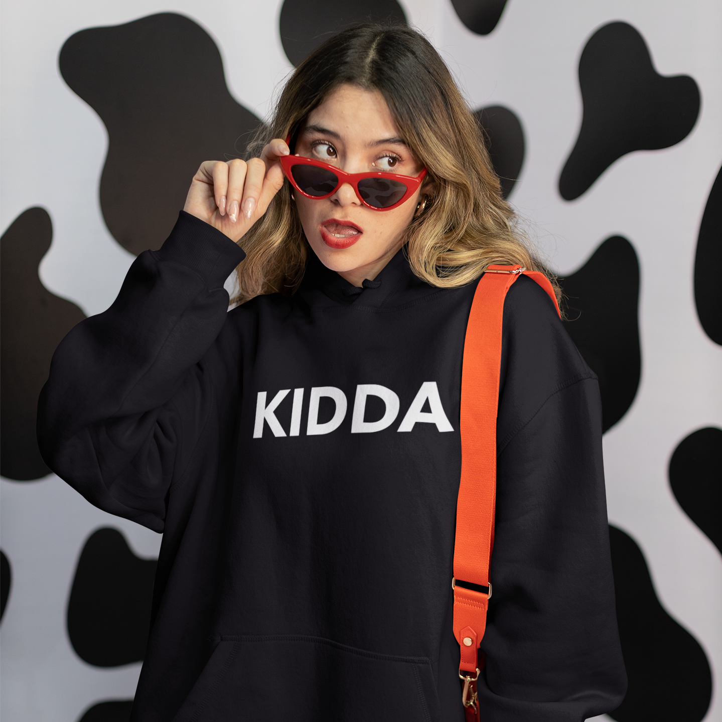 Kidda Unisex Hoodie - Black