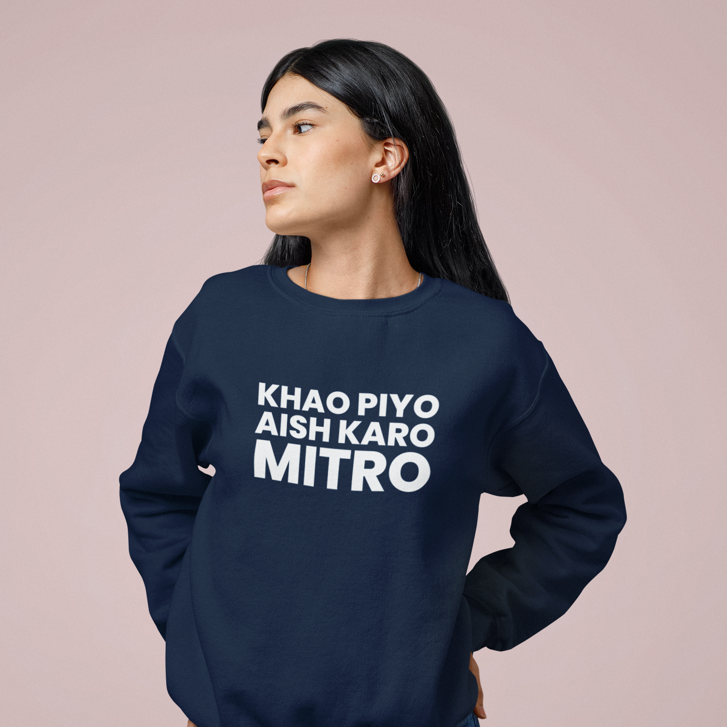 Khao Piyo Aish Karo Mitro Unisex Sweatshirt - Various Colours