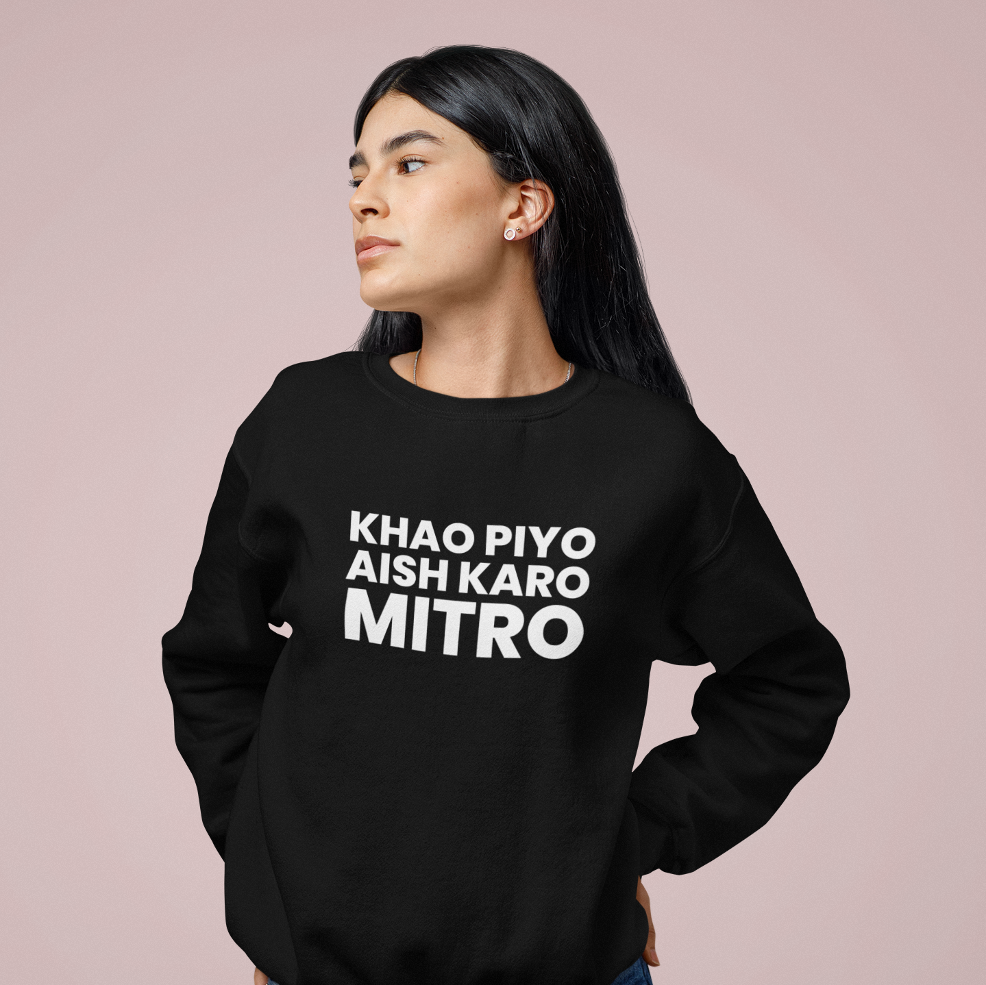 Khao Piyo Aish Karo Mitro Unisex Sweatshirt - Various Colours