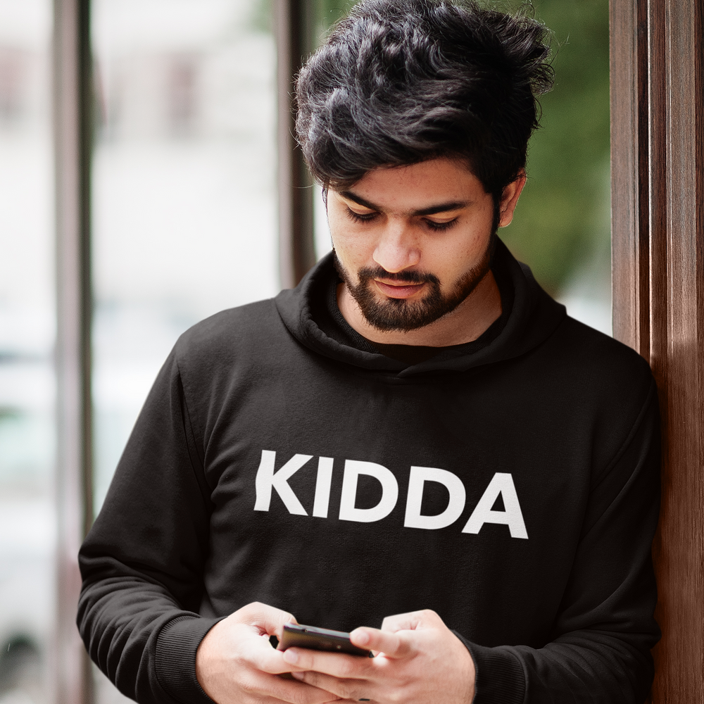 Kidda Unisex Hoodie - Black