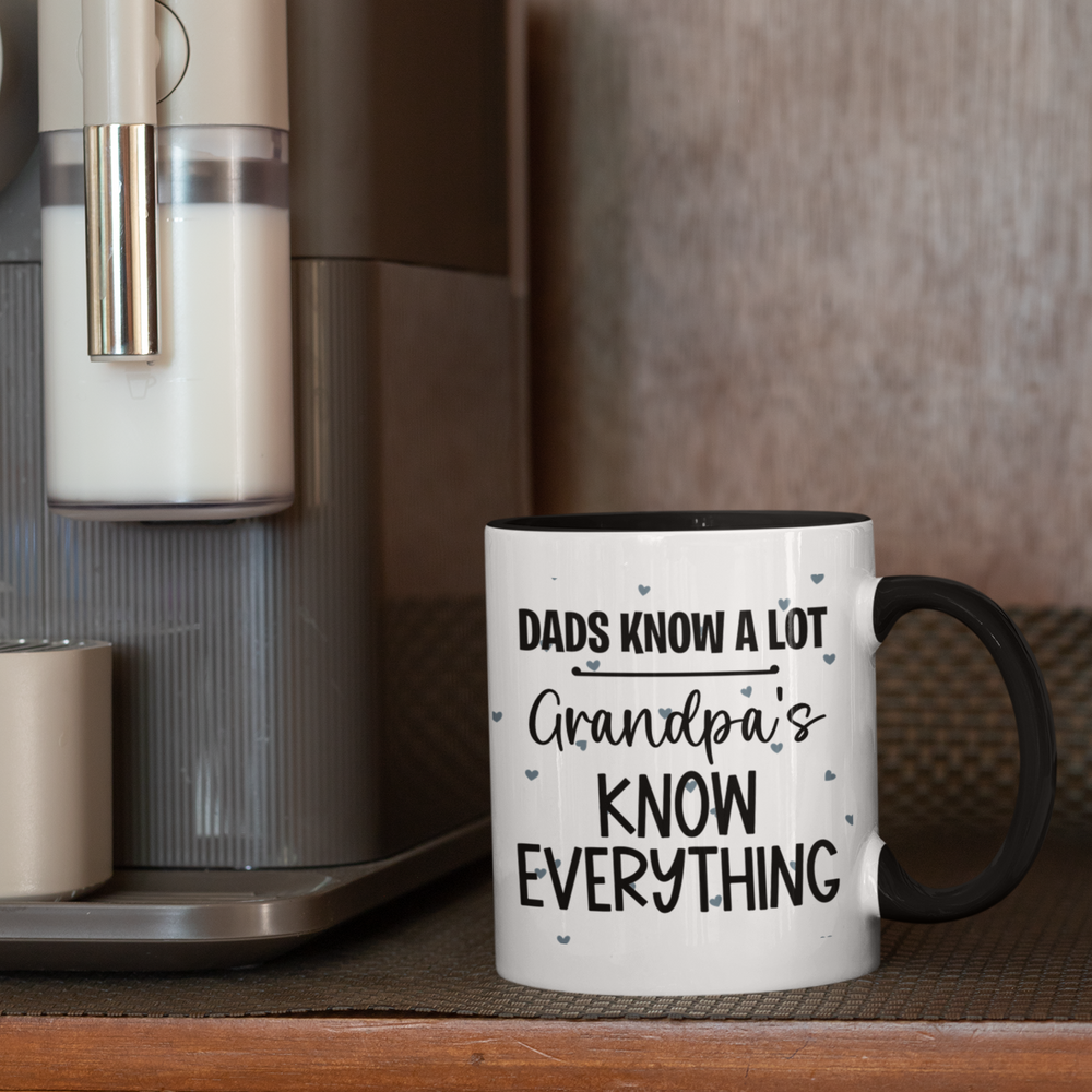 
                      
                        Dad's Know Everything Mug
                      
                    