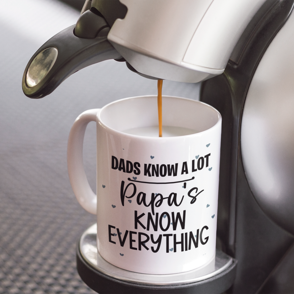 
                  
                    Dad's Know Everything Mug
                  
                