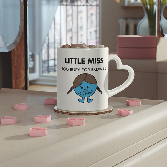 
                      
                        Little Miss Too Busy For Bakwaas Mug
                      
                    