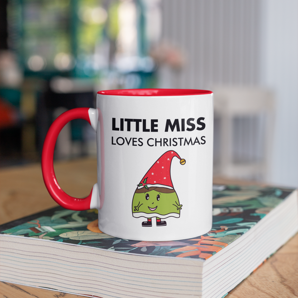 Little Miss Loves Christmas Mug