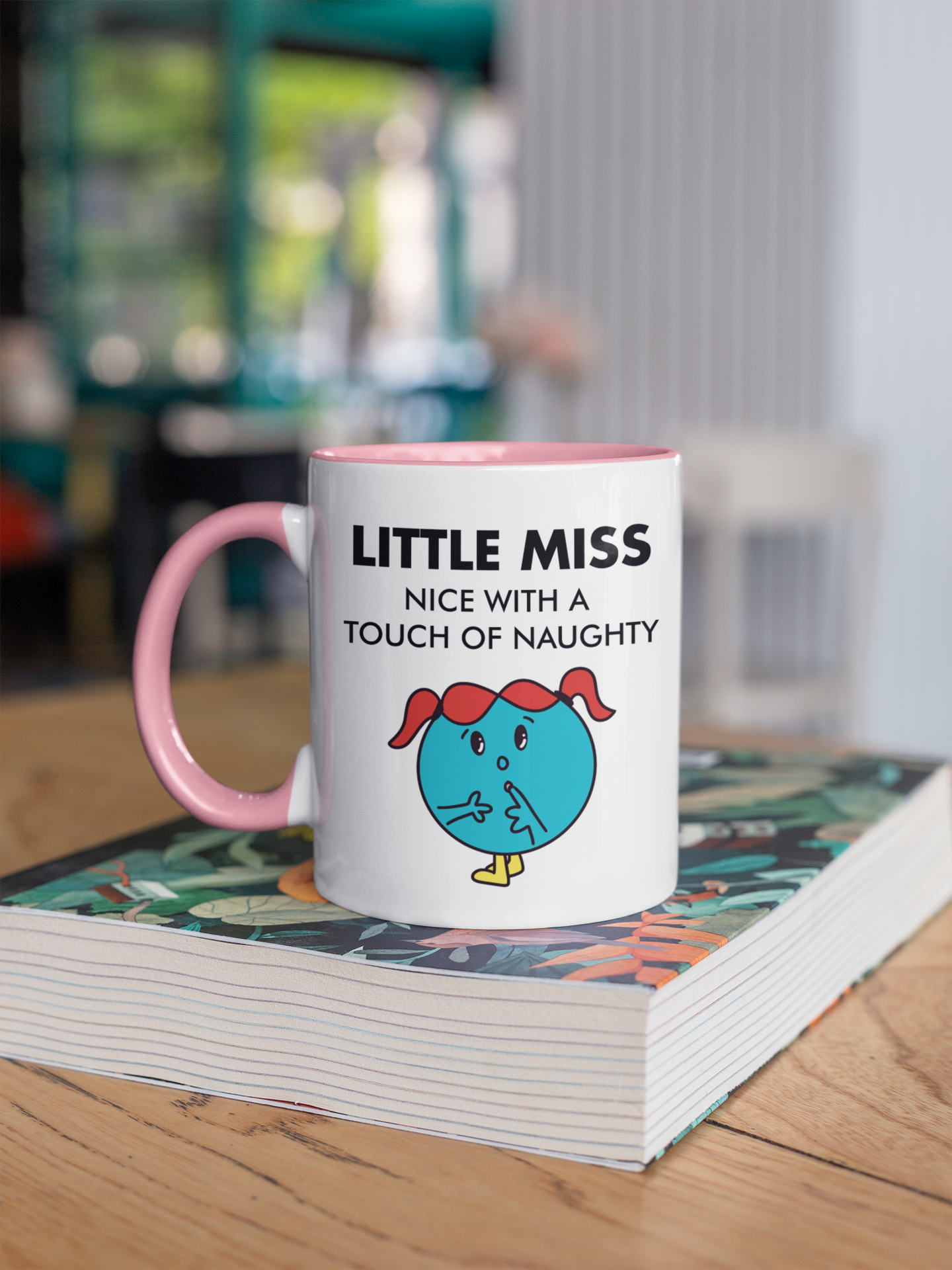Little Miss Nice With A Touch of Naughty Mug