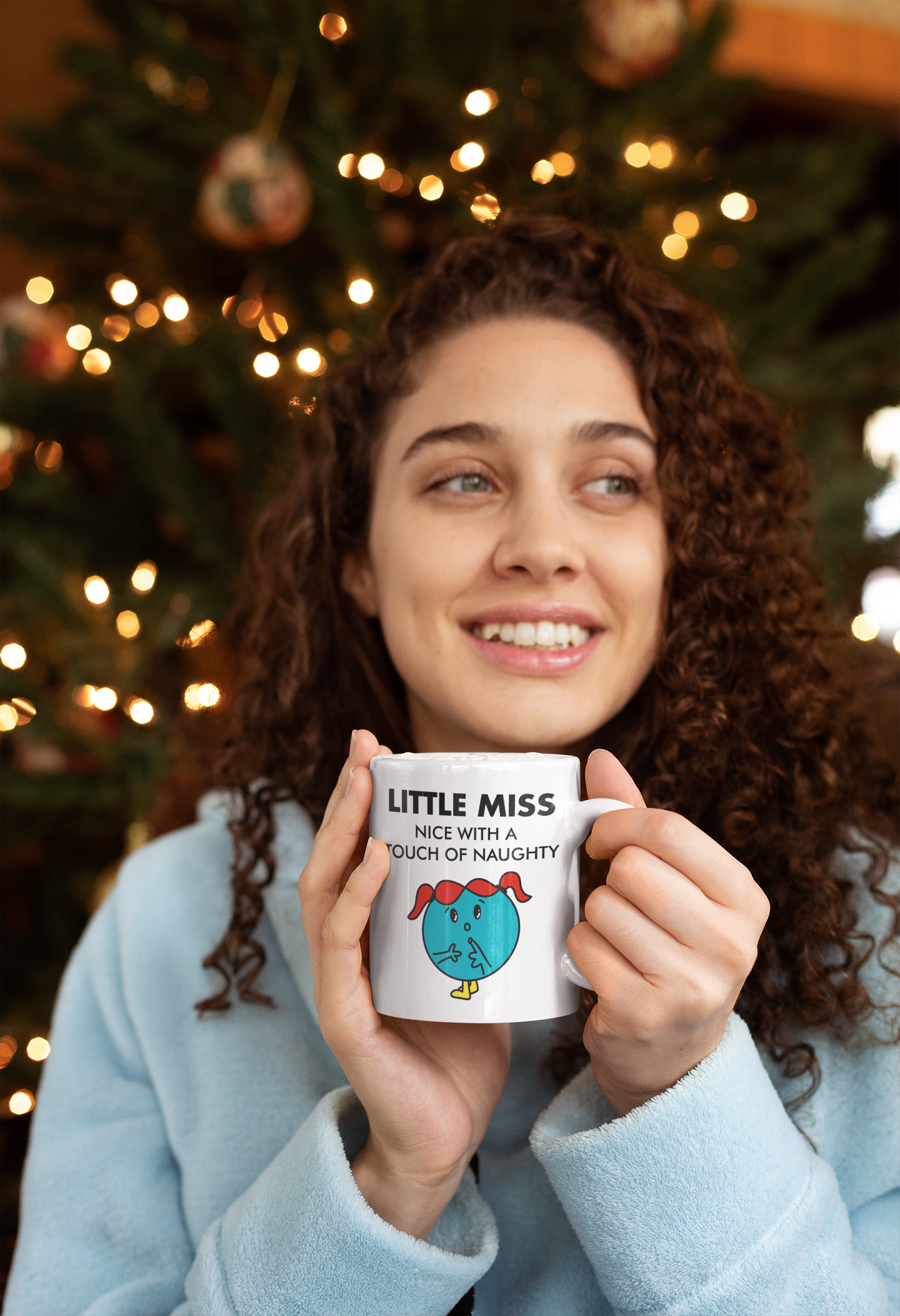 
                  
                    Little Miss Nice With A Touch of Naughty Mug
                  
                