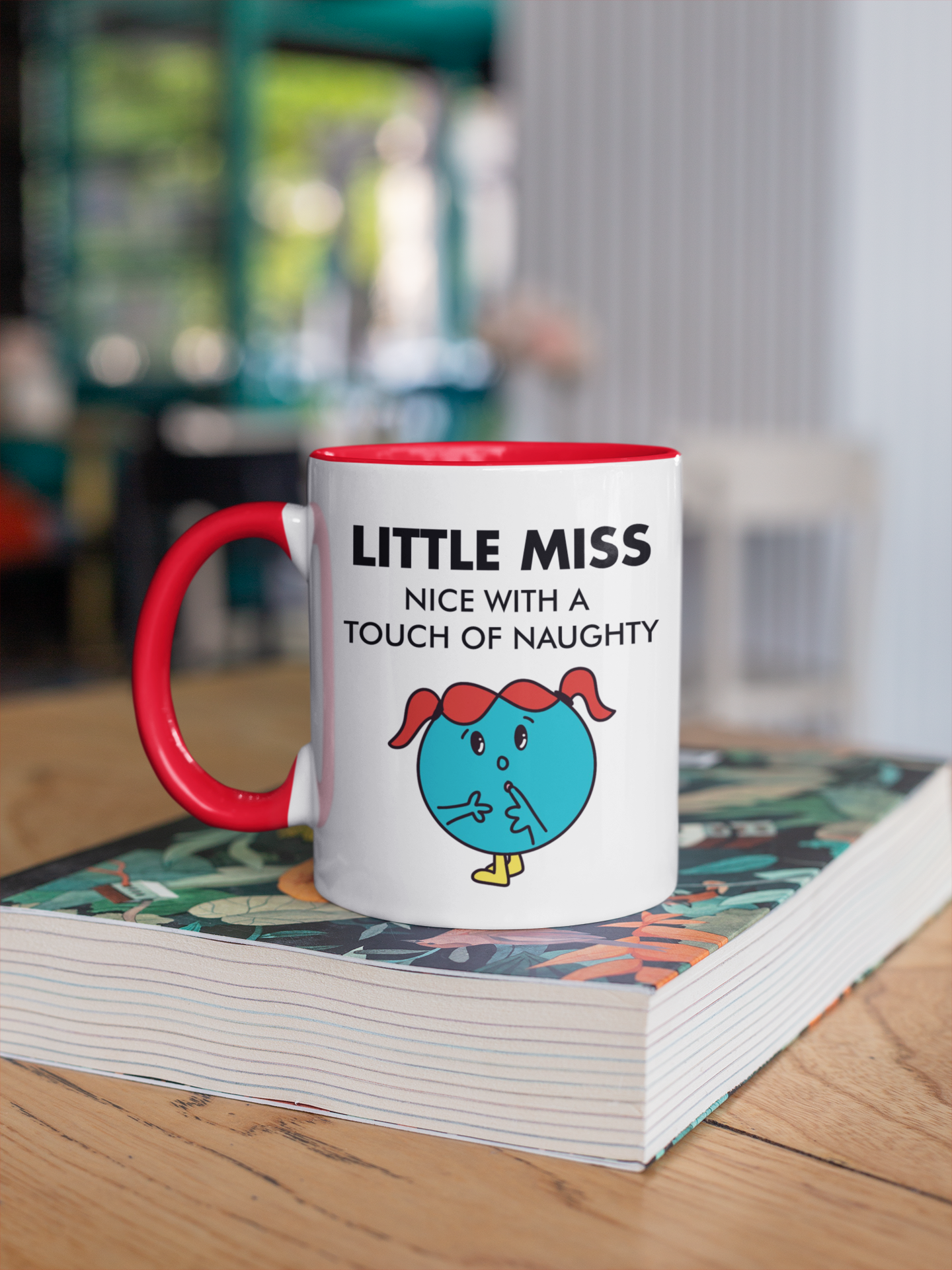 Little Miss Nice With A Touch of Naughty Mug