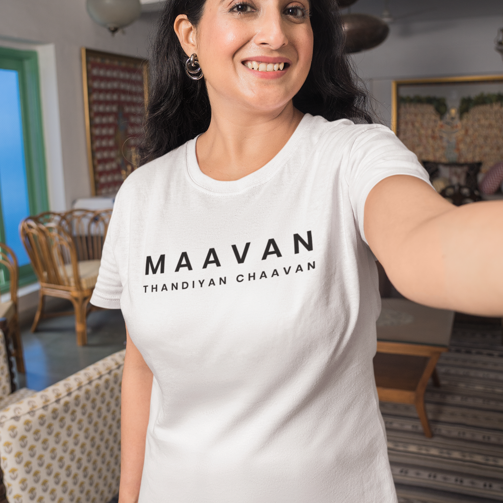 
                      
                        Maavan Thandiyan Chaavan Unisex Tee
                      
                    