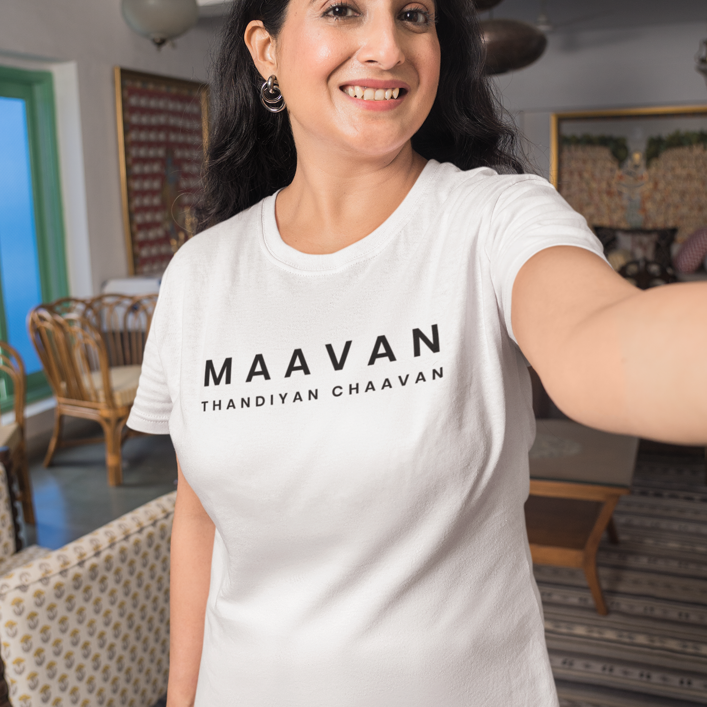 Maavan Thandiyan Chaavan Unisex Tee