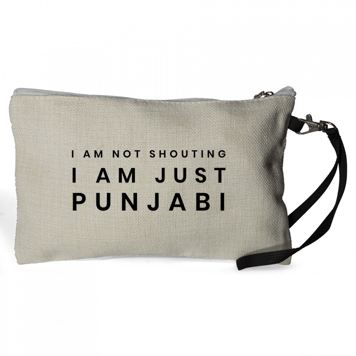 I Am Not Shouting Punjabi Accessory Bag