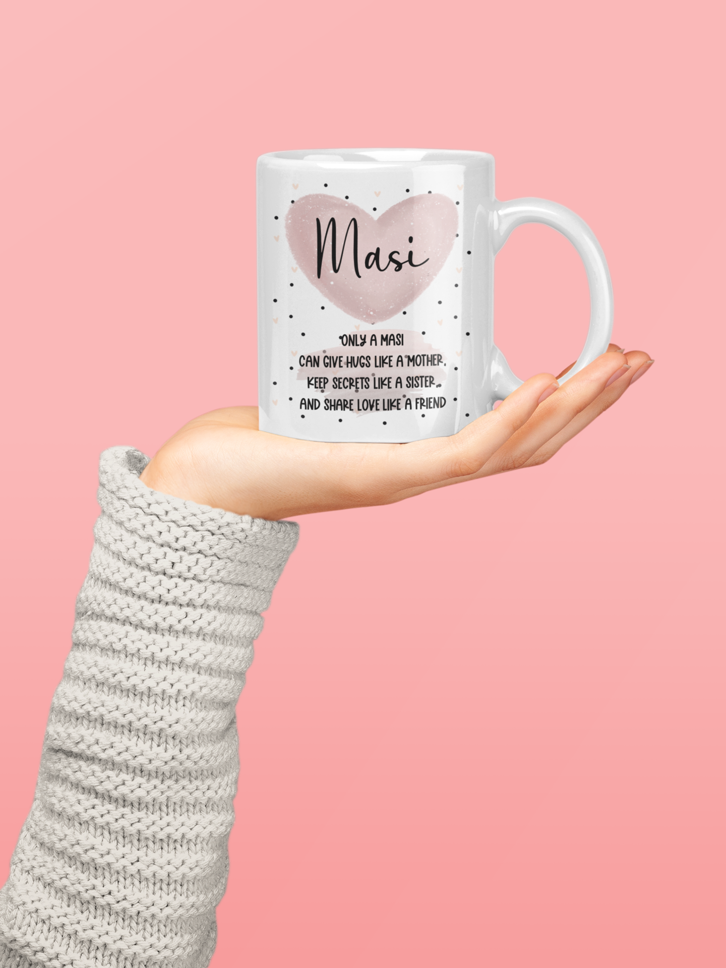 Can Give Hugs Like A Mother Auntie Mug