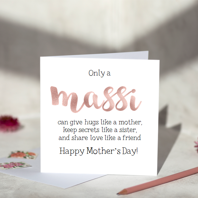 Only A Massi Mother's Day Rose Gold