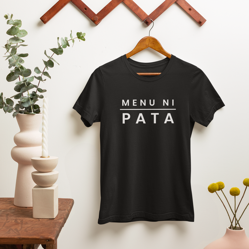 
                      
                        BASIC ESSENTIALS: Menu Ni Pata Unisex Tee
                      
                    