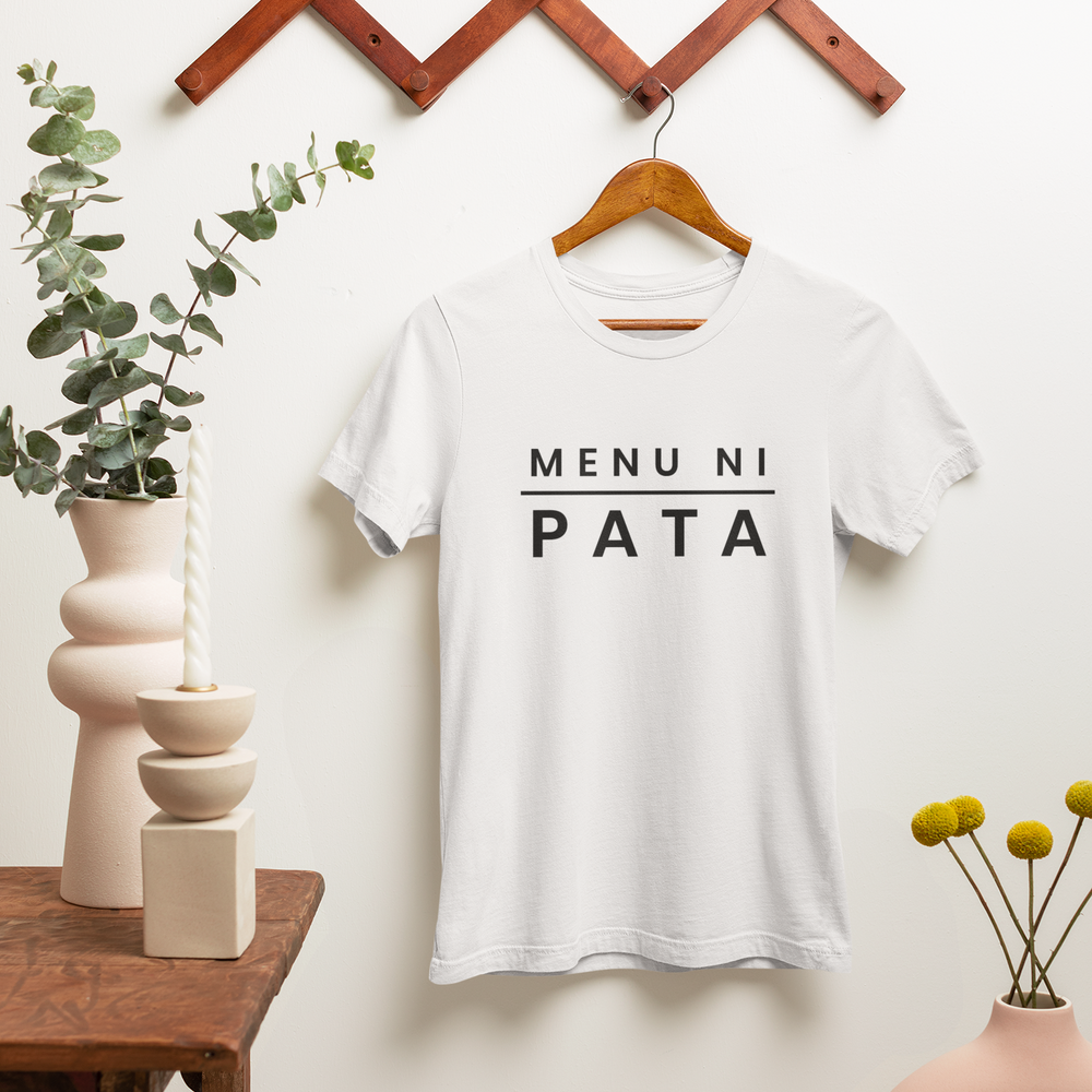 
                      
                        BASIC ESSENTIALS: Menu Ni Pata Unisex Tee
                      
                    