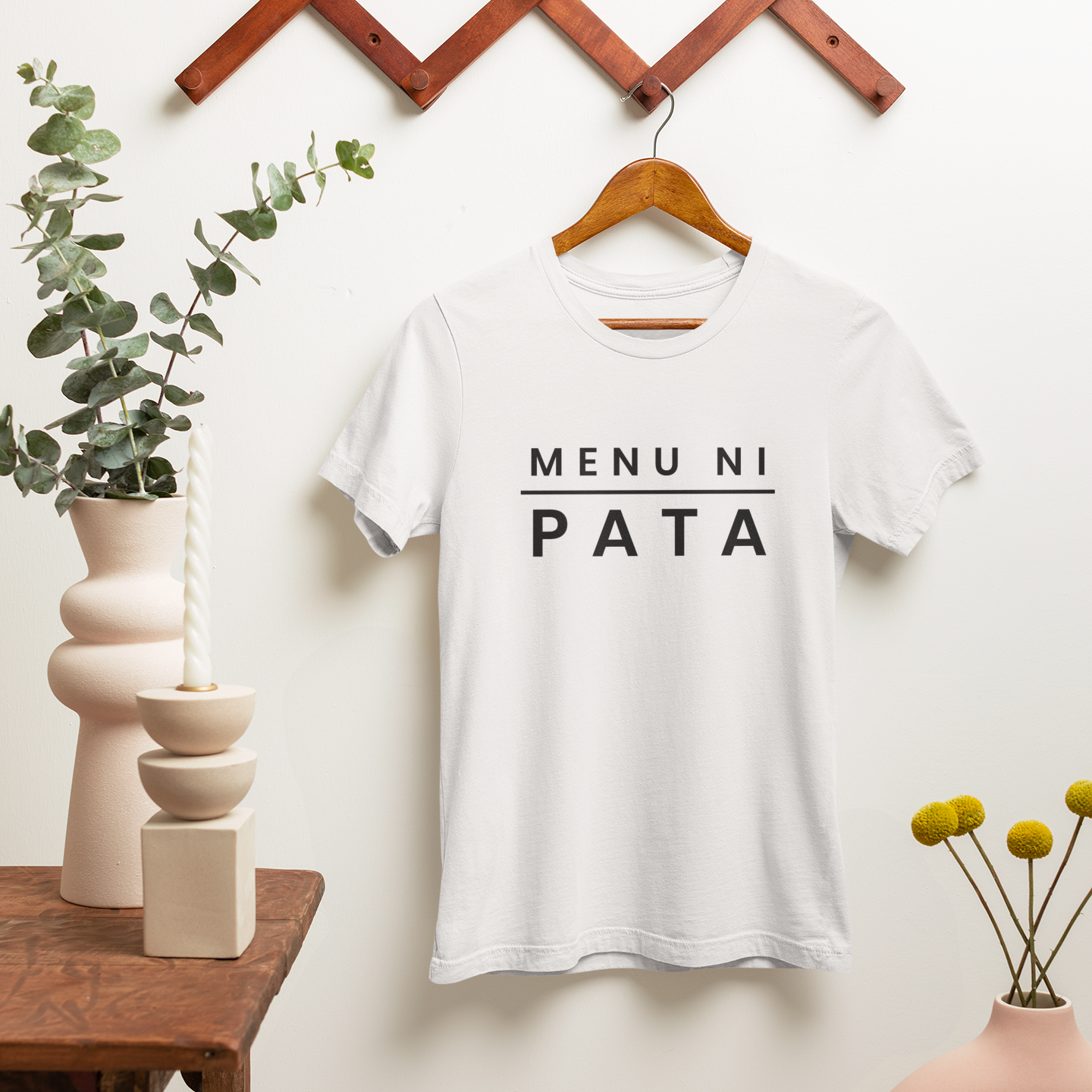 BASIC ESSENTIALS: Menu Ni Pata Unisex Tee