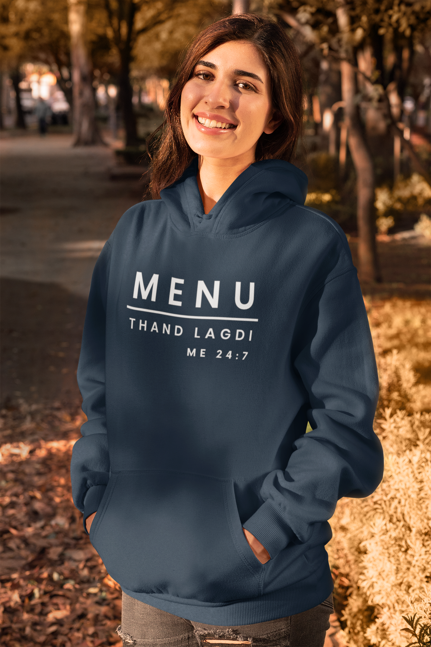 Menu Thand Lagdi Unisex Hoodie - Various Colours