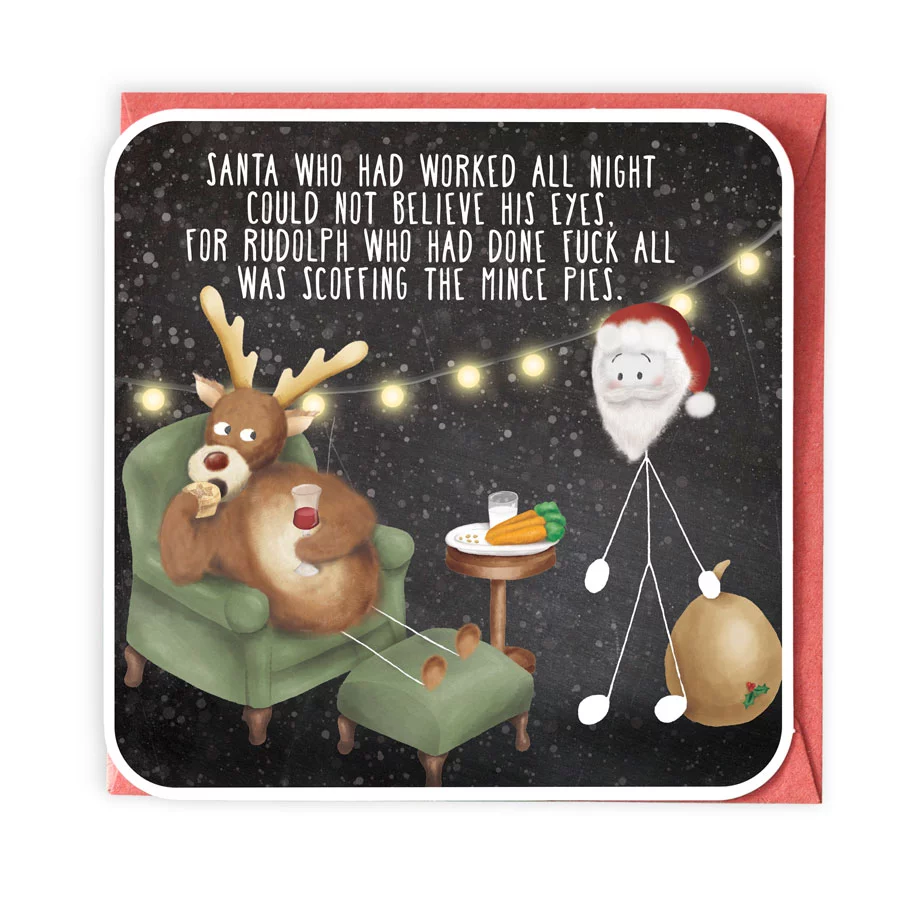 Mince Pies Greeting Card