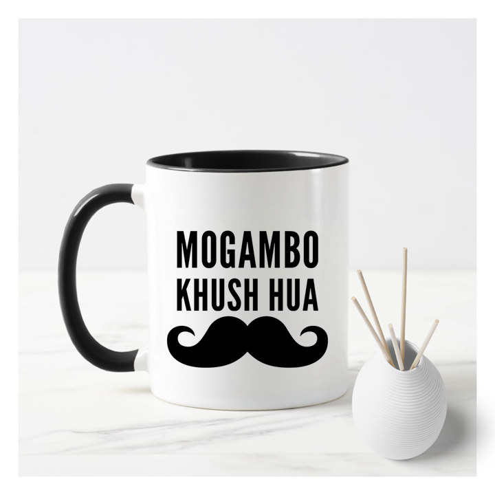 
                  
                    Mogambo Khush Hua Male Mug
                  
                