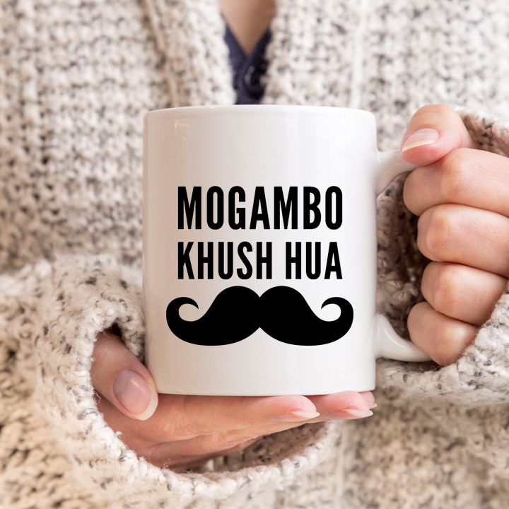 Mogambo Khush Hua Male Mug