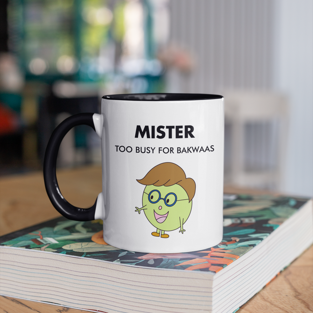 
                      
                        Mister Too Busy For Bakwaas Mug
                      
                    