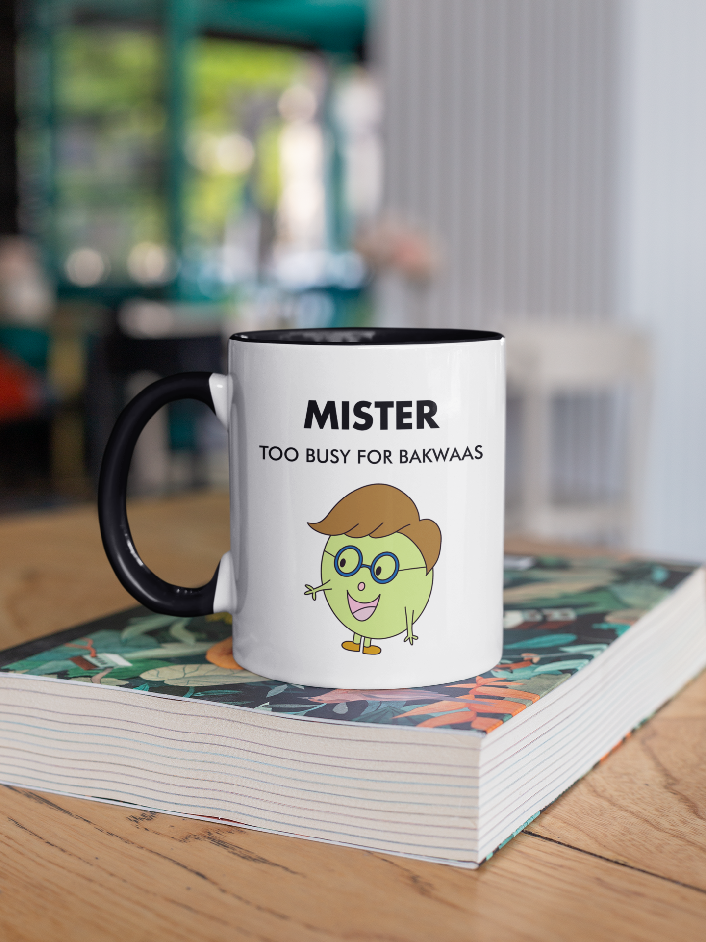 Mister Too Busy For Bakwaas Mug