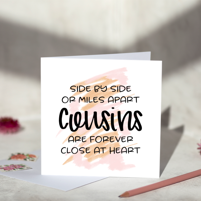 Cousins Forever Greeting Card