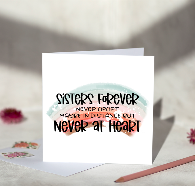 Sisters Forever Greeting Card