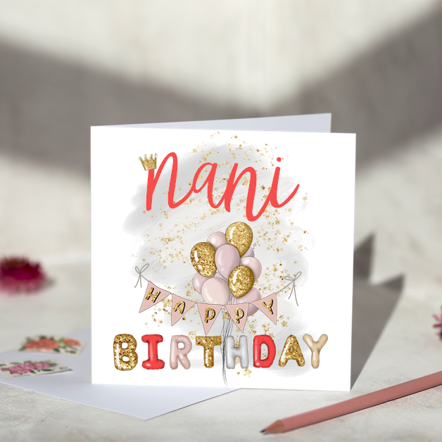 Nani - Birthday Card