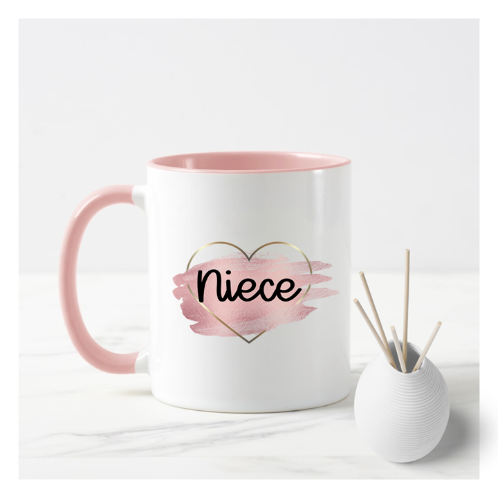 Rose Gold Niece Mug