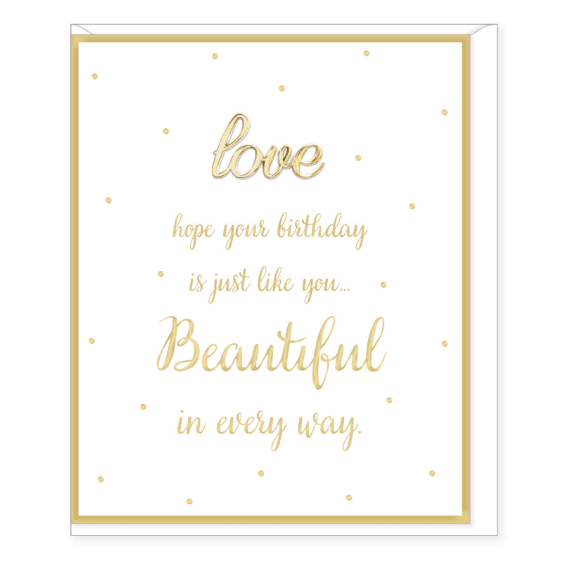 Oh So Charming - Happy Birthday Card